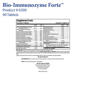 Bio-Immunozyme Forte by Biotics Research - Gluten Free