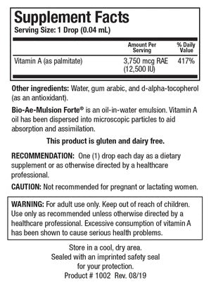 Bio-Ae-Mulsion Forte by Biotics Research - Gluten Free