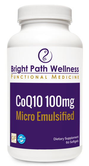CoQ10 - 100mg - Micro Emulsified