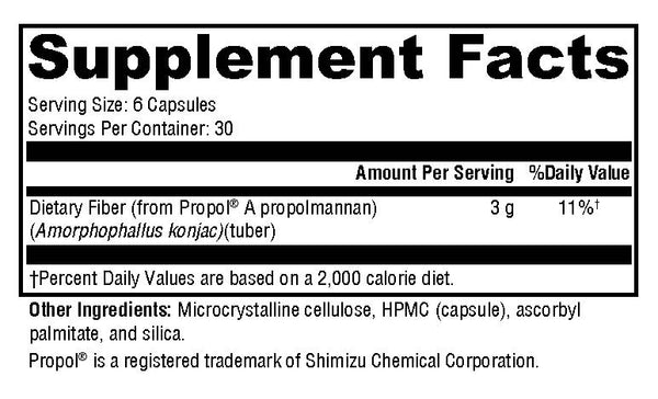 Prebiotic Fiber Konnyaku Glucomannan Propolmannan - Bright Path Wellness
