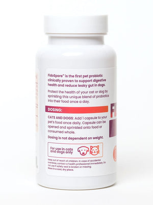 FidoSpore by Microbiome Labs - Pet Probiotic