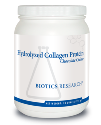 Hydrolyzed Collagen Protein by Biotics Research - Sugar Free, Stevia Free, Gluten Free