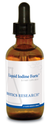 Liquid Iodine Forte by Biotics Research - Gluten Free