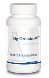 Mg-Orotate 500 by Biotics Research - Gluten Free