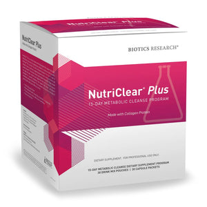 NutriClear Plus - 15-Day Metabolic Cleanse Kit by Biotics Research - Gluten Free